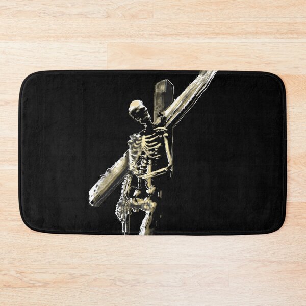 Item preview, Skeleton Carrying Cross designed and sold by weirdove.