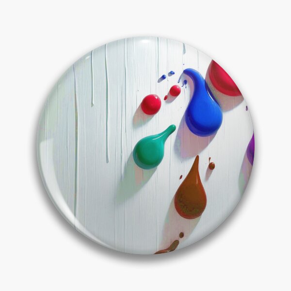 Item preview, Abstract 3D Paint Drips Multicolor Splashes Pattern designed and sold by Ingorgia Studio.