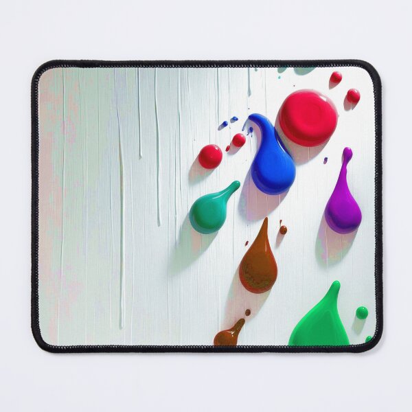 Item preview, Abstract 3D Paint Drips Multicolor Splashes Pattern designed and sold by Ingorgia Studio.