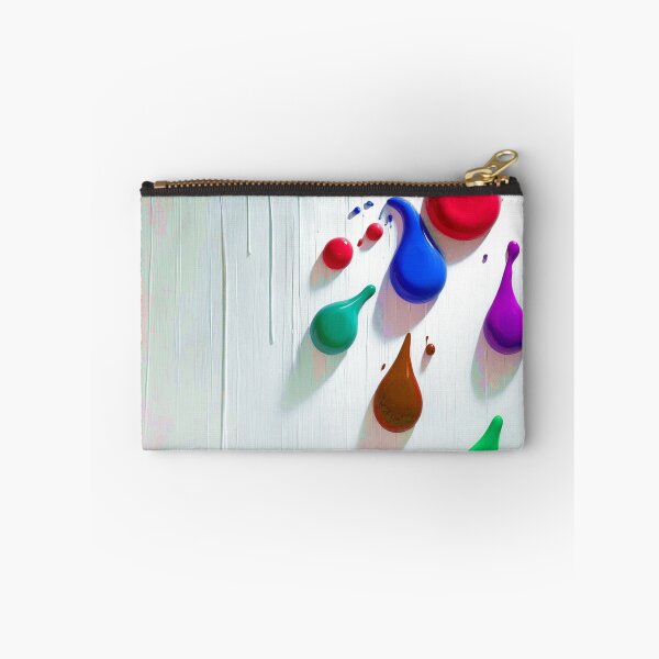Item preview, Abstract 3D Paint Drips Multicolor Splashes Pattern designed and sold by Ingorgia Studio.