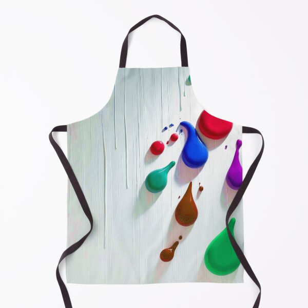 Item preview, Abstract 3D Paint Drips Multicolor Splashes Pattern designed and sold by Ingorgia Studio.