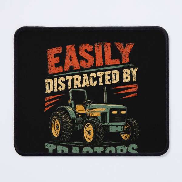 Item preview, Easily Distracted By Tractors Farmer Farming Agriculture Tractor Lover designed and sold by RetroMini2026.
