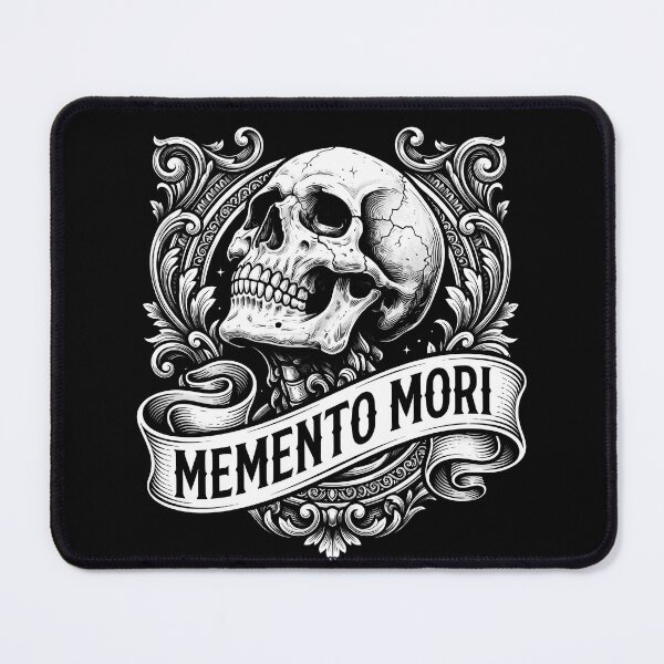 Item preview, Memento Mori Skull in Classic Frame designed and sold by nuel-art.