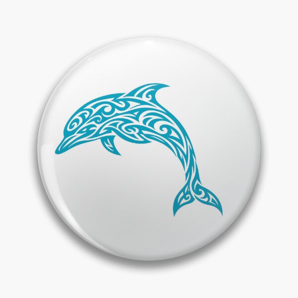 Item preview, Tribal Dolphin Ocean Turquoise designed and sold by OTSC.