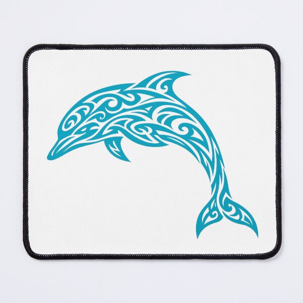 Item preview, Tribal Dolphin Ocean Turquoise designed and sold by OTSC.