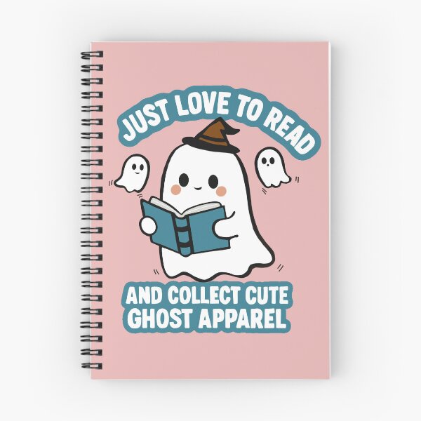 Item preview, Cute Reading Ghost Book Lover  designed and sold by SB  Illustrations1.