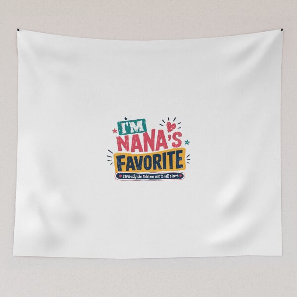 Item preview, Soy el favorito de la abuela. En serio, me dijo que no se lo contara a los demás. Nieto/a, abuelo/a, familia divertida. designed and sold by JonesFlora2025.