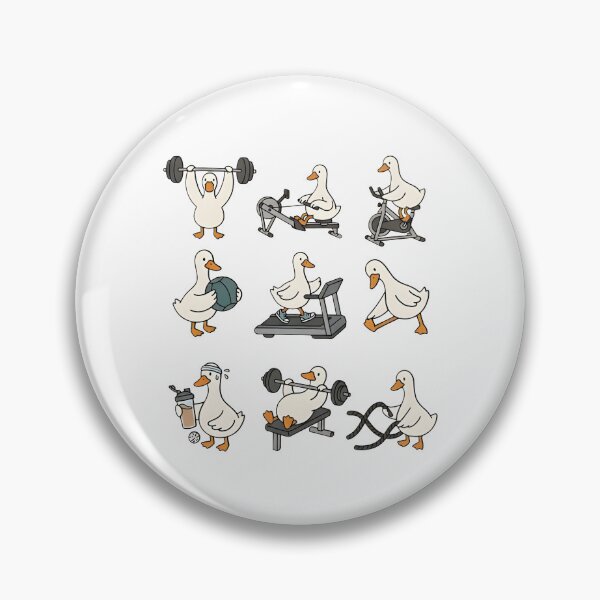 Item preview, Funny Goose Workout designed and sold by CharmiA Fox.