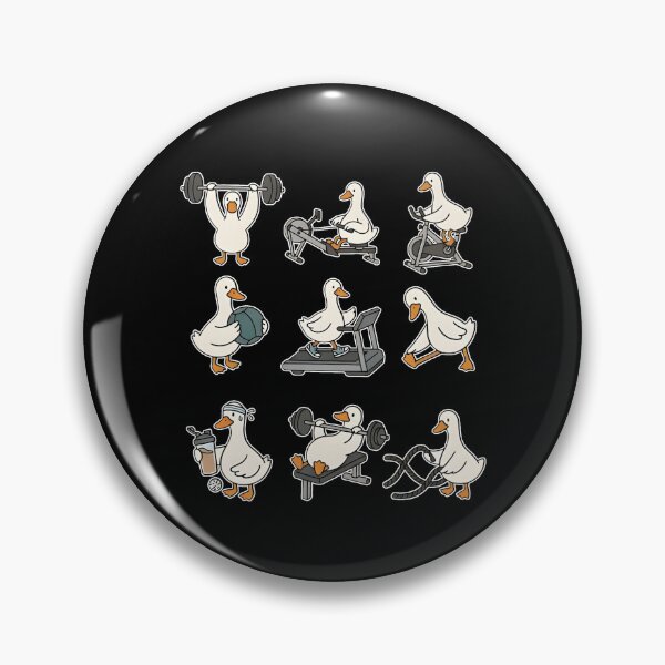 Item preview, Funny Goose Workout designed and sold by CharmiA Fox.