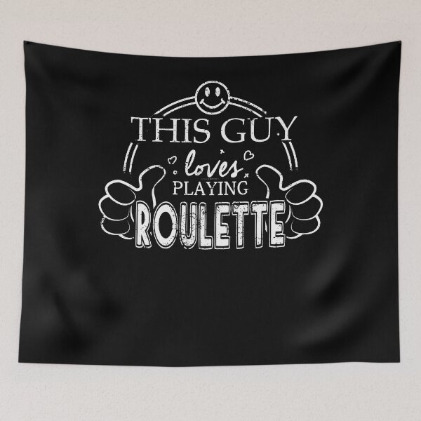 Item preview, Guy Loves Playing Roulette designed and sold by shoppzee.