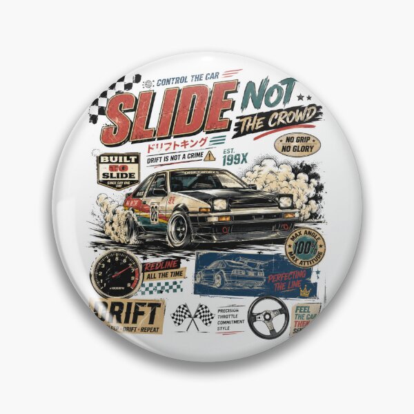 Item preview, Drift Cars Lovers designed and sold by UnoqueVintage.