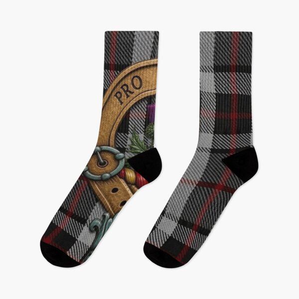 Item preview, Thomson Crest and Thompson Grey Tartan designed and sold by Kirrindy Designs.