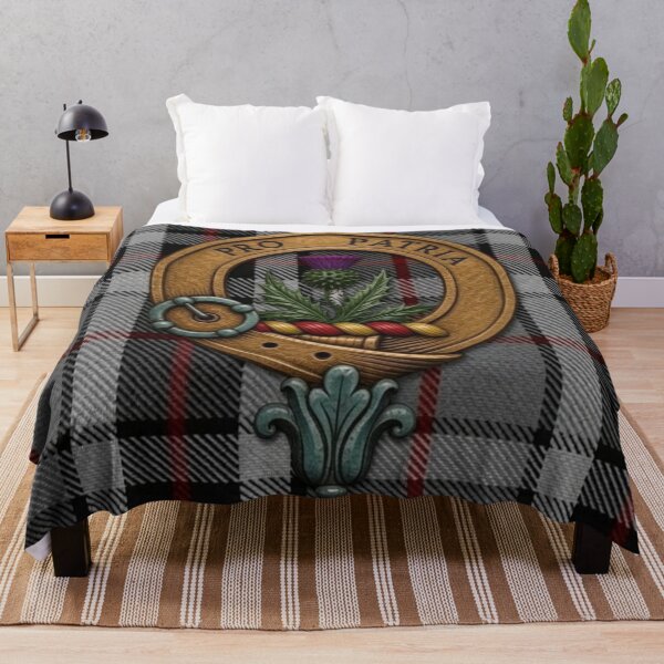 Item preview, Thomson Crest and Thompson Grey Tartan designed and sold by Kirrindy Designs.