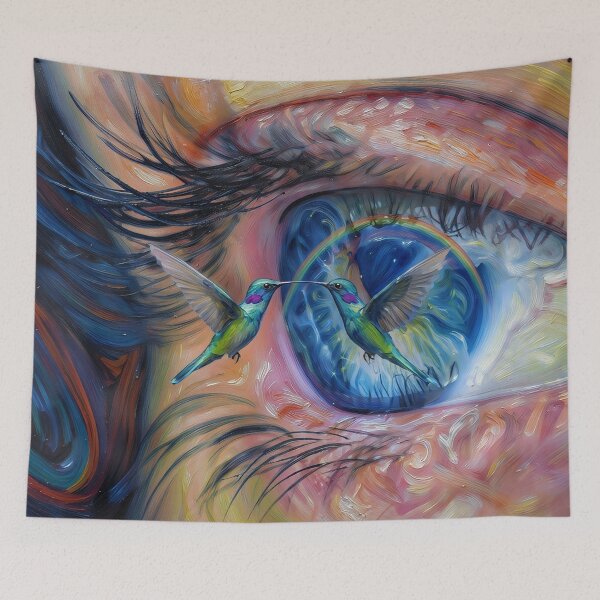Item preview, An Eye for a Hummingbird designed and sold by tomorrowsart.