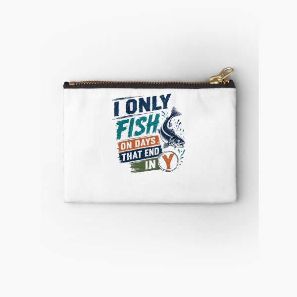 Item preview, I Only Fish On Days That End In Y Fishing Enthusiast Angler Humor designed and sold by JonesFlora2025.