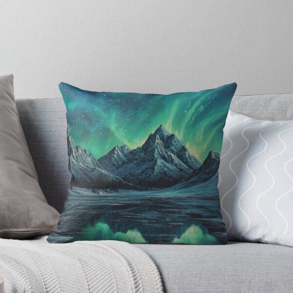 Item preview, Aurora Ice Peaks designed and sold by FrostyFrisby.