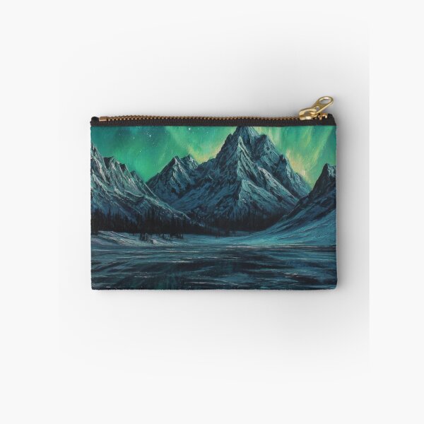 Item preview, Aurora Ice Peaks designed and sold by FrostyFrisby.