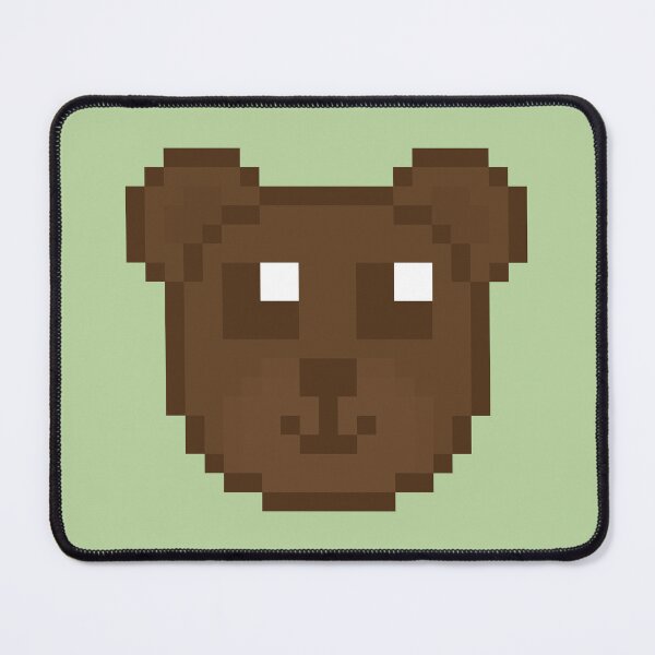 Item preview, Brown Pixel Teddy Bear designed and sold by Lilac-Cat.