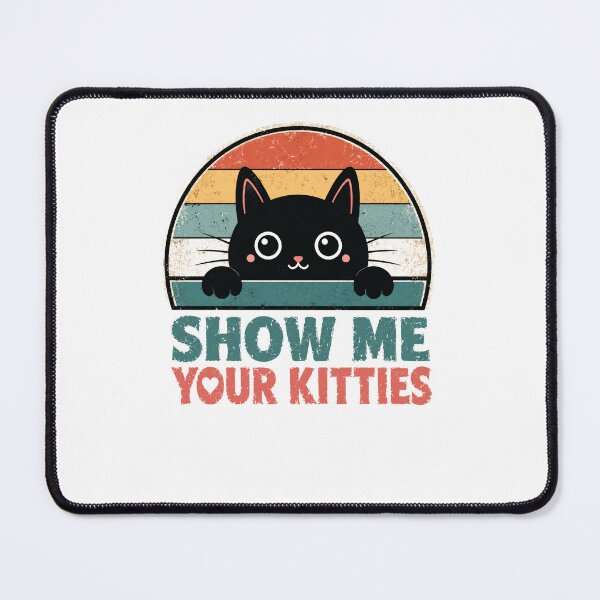 Item preview, Show Me Your Kitties Vintage Cat Lover Retro Feline Pet Owner designed and sold by JonesFlora2025.