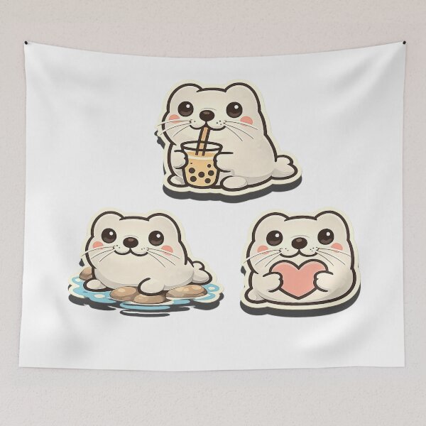 Item preview, The Little Seal Who Shared Love designed and sold by Ach&Koor.
