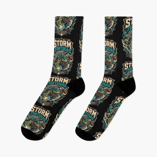Item preview, Tormenta Tortugas-Las Tortugas de Daytona, Juega Sin Miedo designed and sold by trendie-tees.