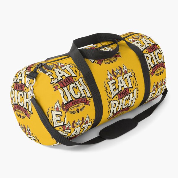 Item preview, Eat The Rich Est. Rebellion Vintage Typography | Solidarity Protest Graphic | Retro Distressed T-Shirt Design designed and sold by Bhaskar Digital Art.