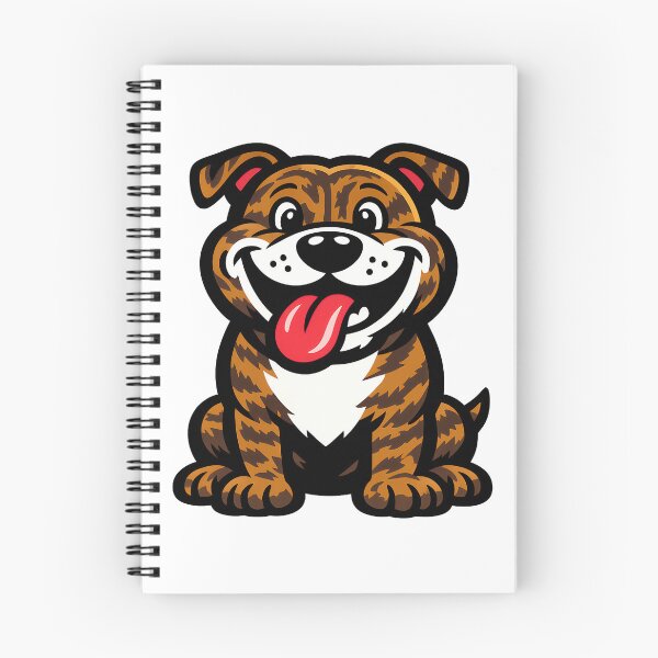 Item preview, Cute Brindle Staffordshire Bull Terrier designed and sold by BestFriendTees.