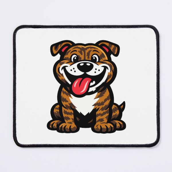 Item preview, Cute Brindle Staffordshire Bull Terrier designed and sold by BestFriendTees.
