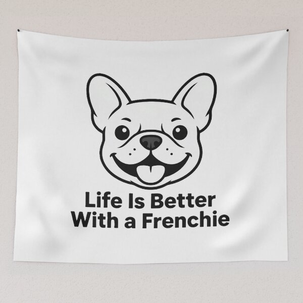 Item preview, Life Is Better With a Frenchie French Bulldog designed and sold by TheJustVibes.