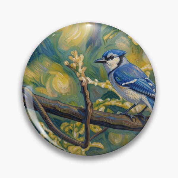 Item preview, Springtime BlueJay designed and sold by tomorrowsart.