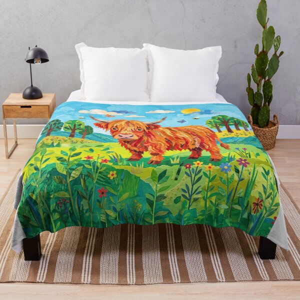 Aperçu de l'œuvre Highland Cow  créée et vendue par Home Decor Art.