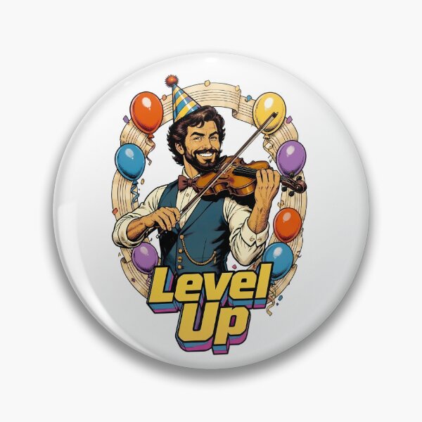 Item preview, Violin Birthday Level Up - Violin Quote designed and sold by Art-Arcade6.