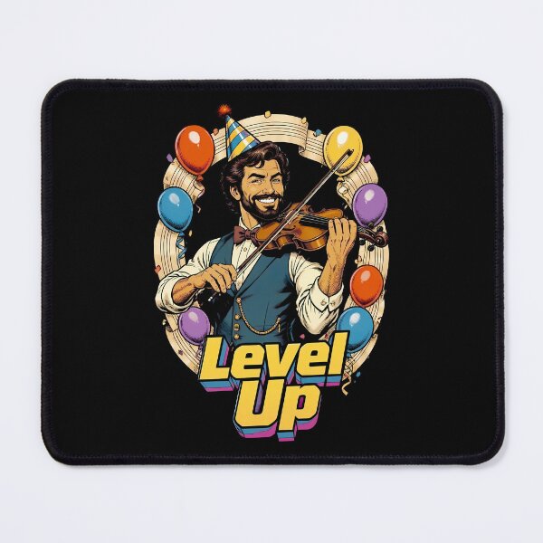 Item preview, Violin Birthday Level Up - Violin Quote designed and sold by Art-Arcade6.