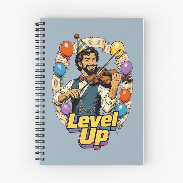 Item preview, Violin Birthday Level Up - Violin Quote designed and sold by Art-Arcade6.