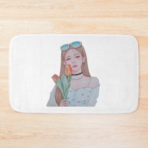 Item preview, Girl with Tulips designed and sold by KJAStudio.