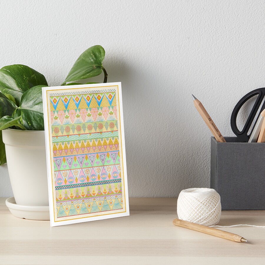 Item preview, Art Board Print designed and sold by microbie.