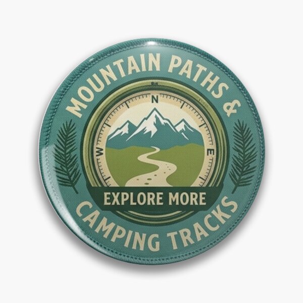 Item preview, Retro Mountain Camping designed and sold by Gosticky004.