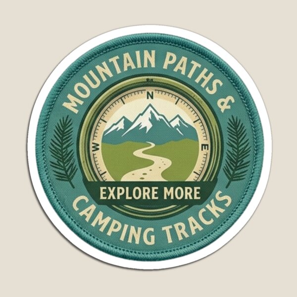 Item preview, Retro Mountain Camping designed and sold by Gosticky004.