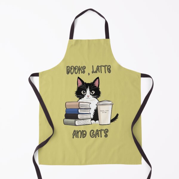 Item preview, Books & Latte and Cats designed and sold by SB Illustrations1.