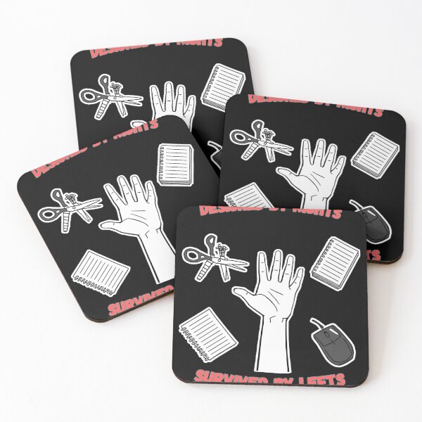 Item preview, Designed by Rights Survived by Lefts Funny Left Handed  designed and sold by WonderMugStudio.