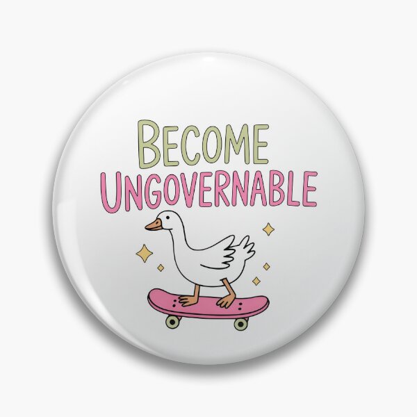 Item preview, Become Ungovernable designed and sold by CharmiA Fox.