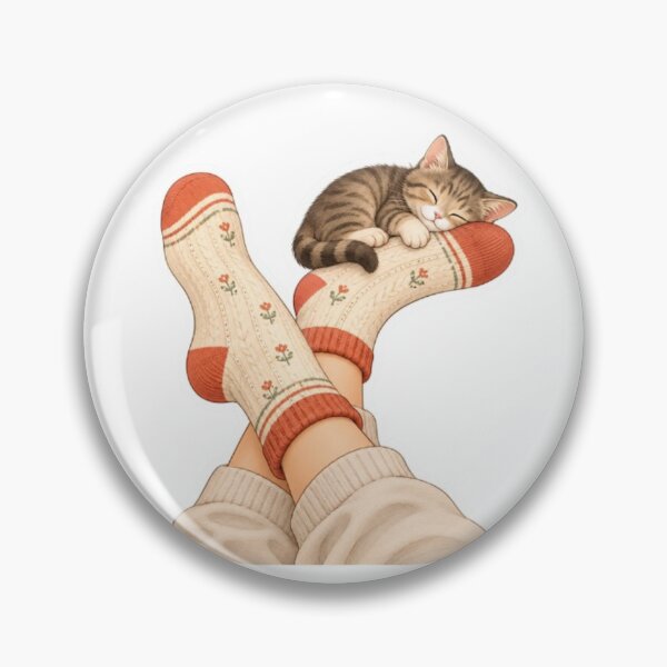 Item preview, kitten in the sock designed and sold by Snurly.