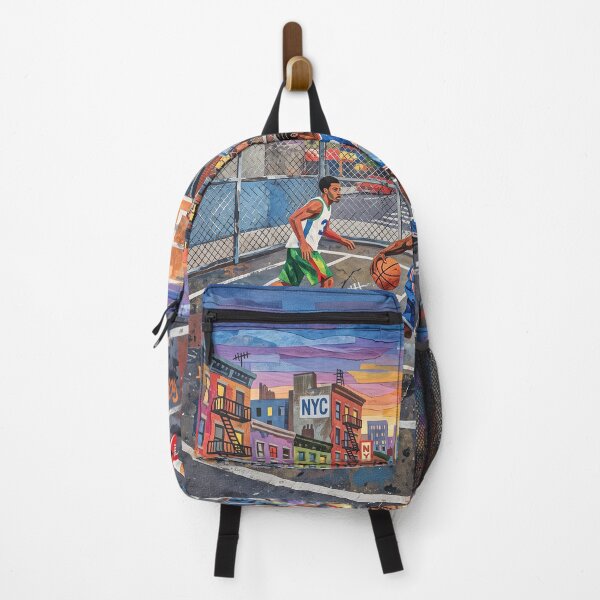 Item preview, NYC Gritty Basketball Court designed and sold by Home Decor Art.