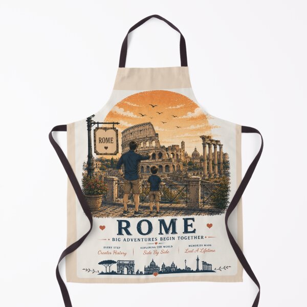 Item preview, Rome Father Son Duo Big Adventures Begin Together designed and sold by BagFactoryUK.