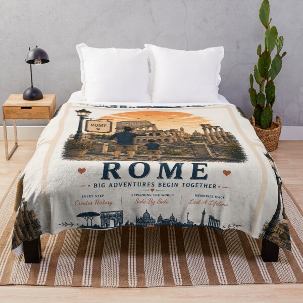 Item preview, Rome Father Son Duo Big Adventures Begin Together designed and sold by BagFactoryUK.