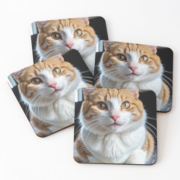 Item preview, Animals - Ginger and White Cat, Captivating Feline Portrait designed and sold by World-Pets.