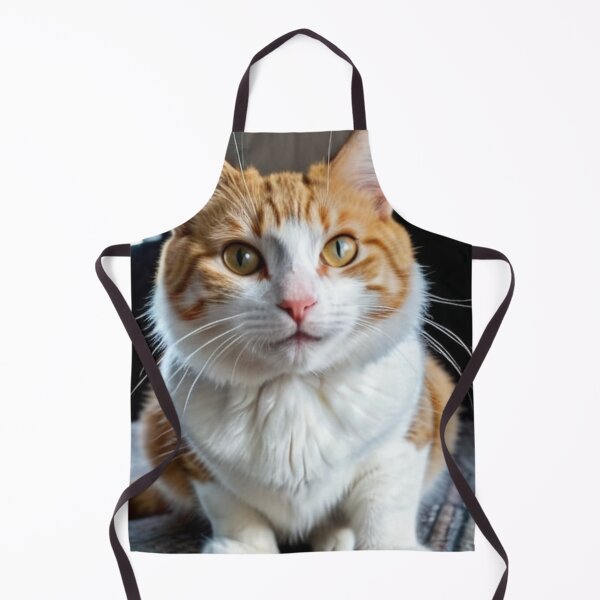 Item preview, Animals - Ginger and White Cat, Captivating Feline Portrait designed and sold by World-Pets.