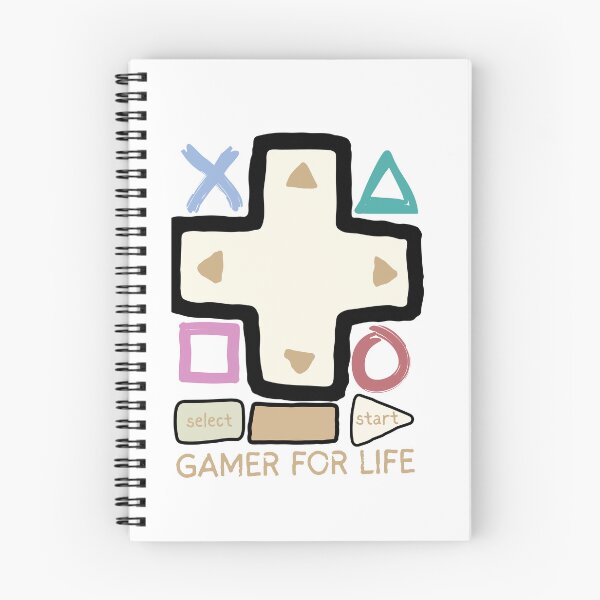 Item preview, GAMER FOR LIFE-– Retro Controller Minimalist Gaming Design designed and sold by KomixsDesign.