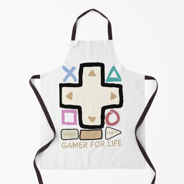 Item preview, GAMER FOR LIFE-– Retro Controller Minimalist Gaming Design designed and sold by KomixsDesign.