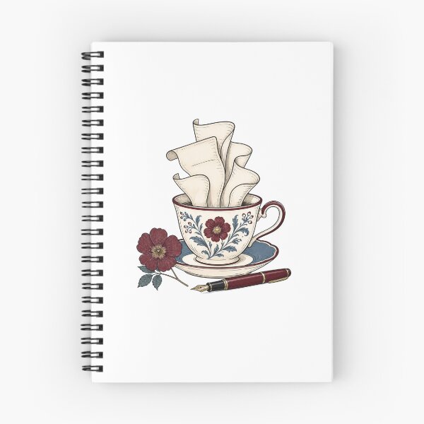 Item preview, Teacup Full of Manuscripts designed and sold by GoverArt.